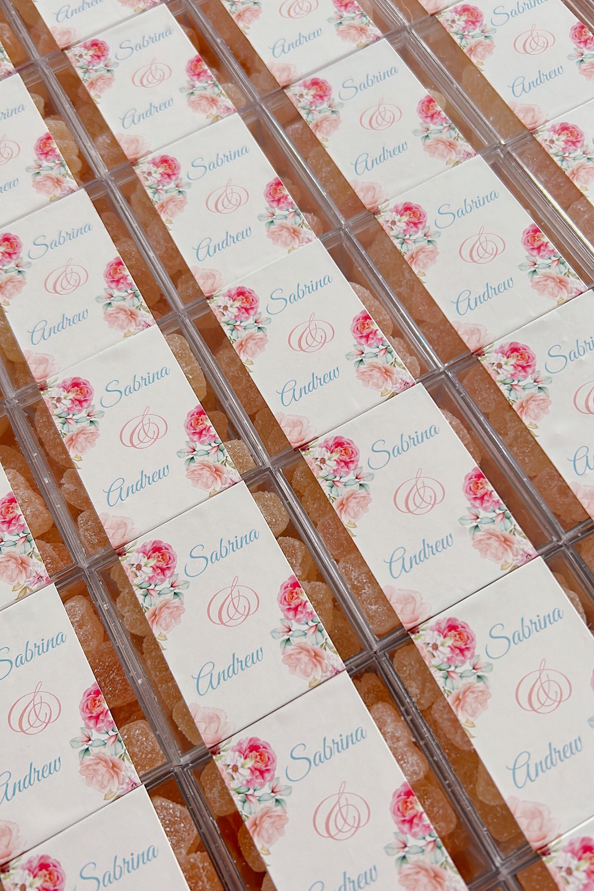 Candy Cube Wedding Favors