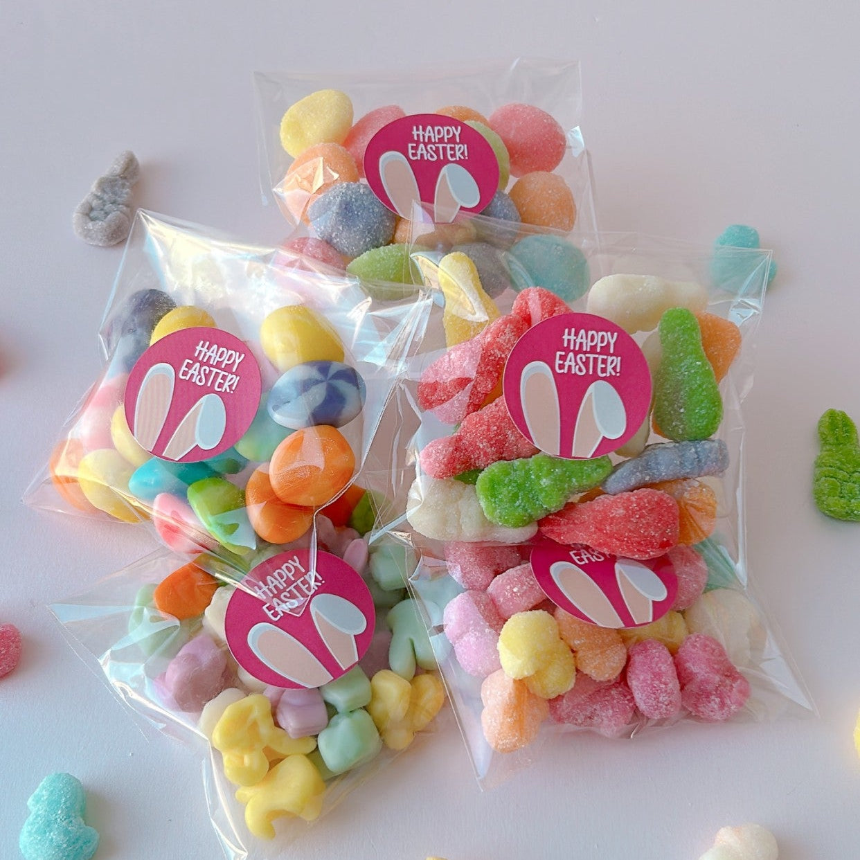 Easter-themed candy grams