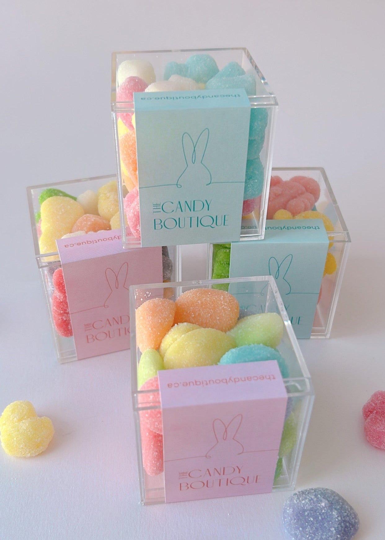 Easter-themed candy boxes