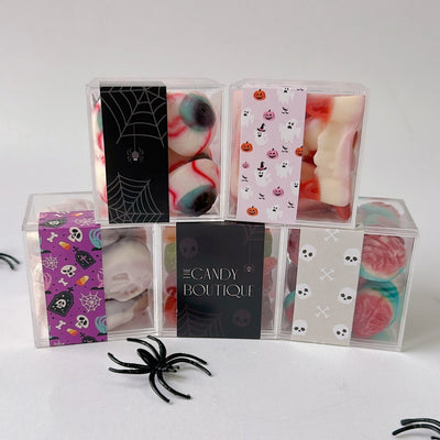 Image of Halloween Candy Cube front view