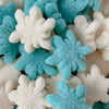 snowflake shaped gummy candy