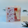 Image of candy cube with gummi vampire fangs halloween candy