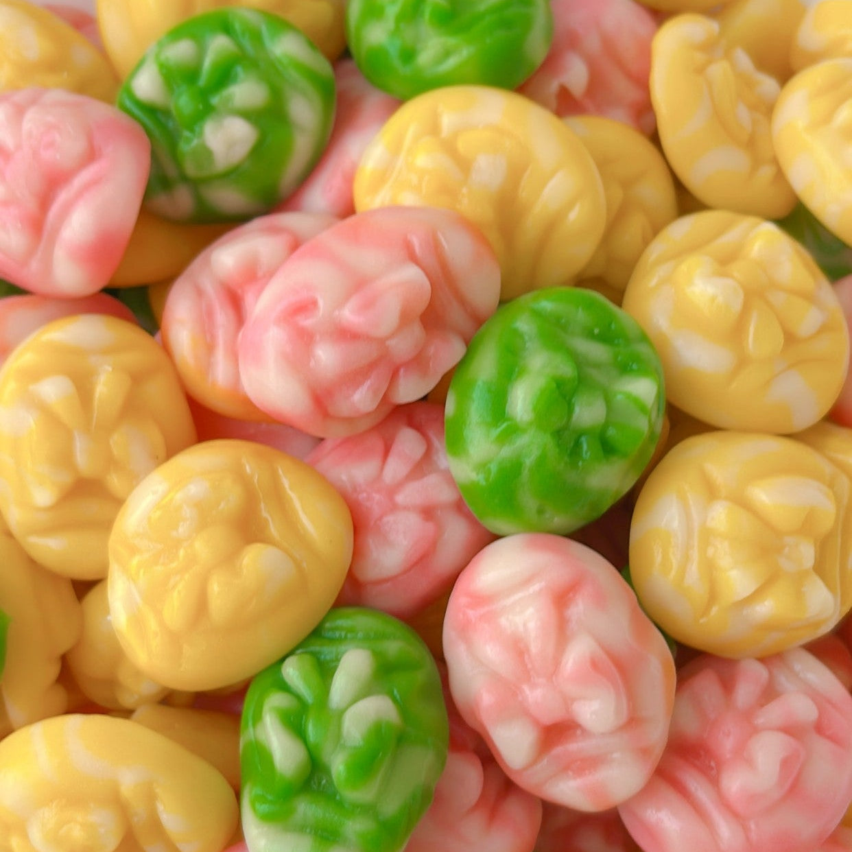 Pastel Swirly Gummi Eggs for Easter