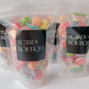 Mix of rainbow coloured candy bags