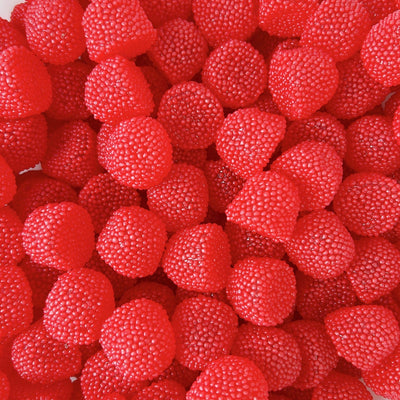 Close-up of red strawberry candy