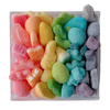 pastel rainbow candy board