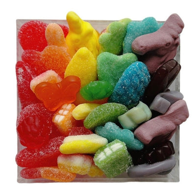 rainbow candy board